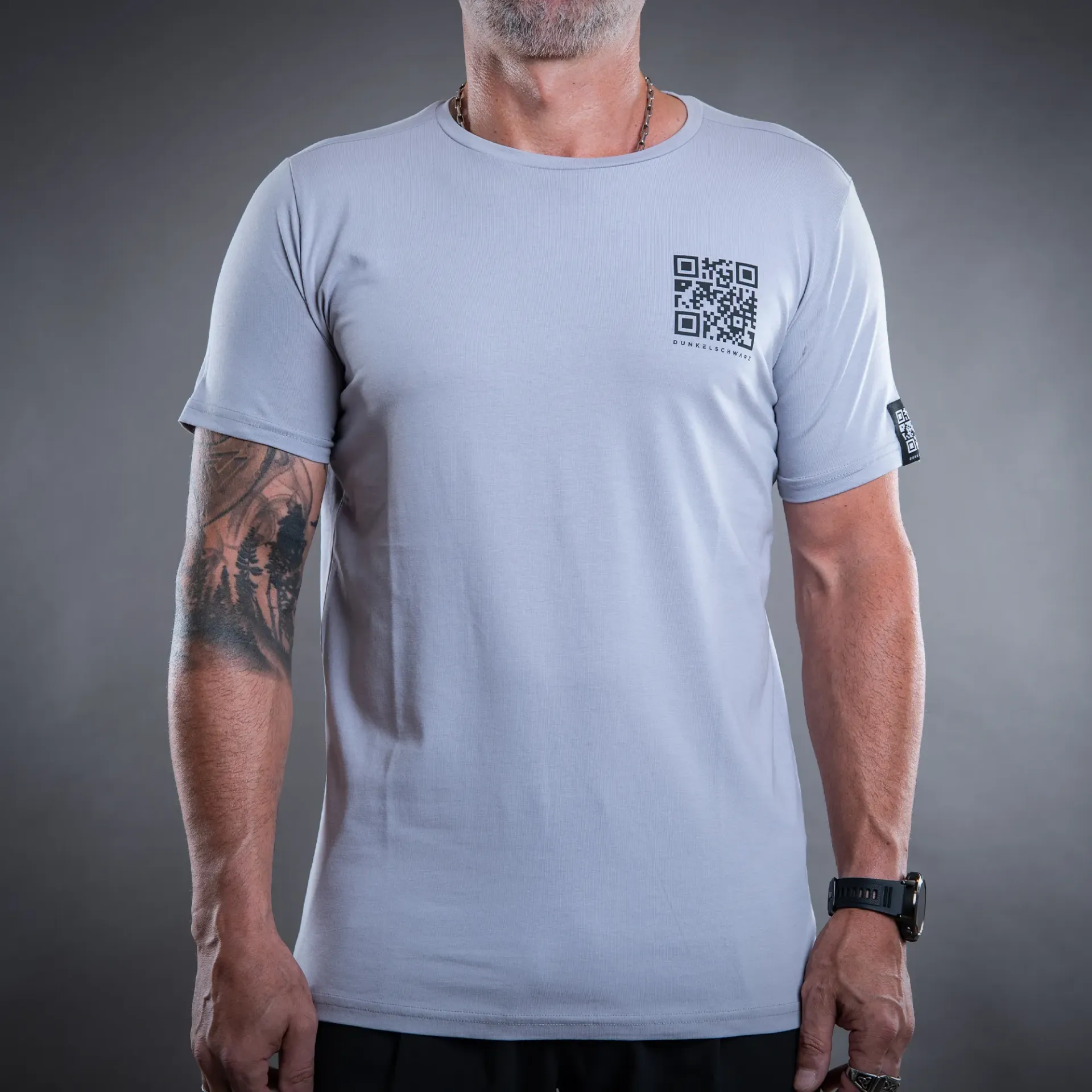 T-Shirt DS-1 QRMINI silver (S)