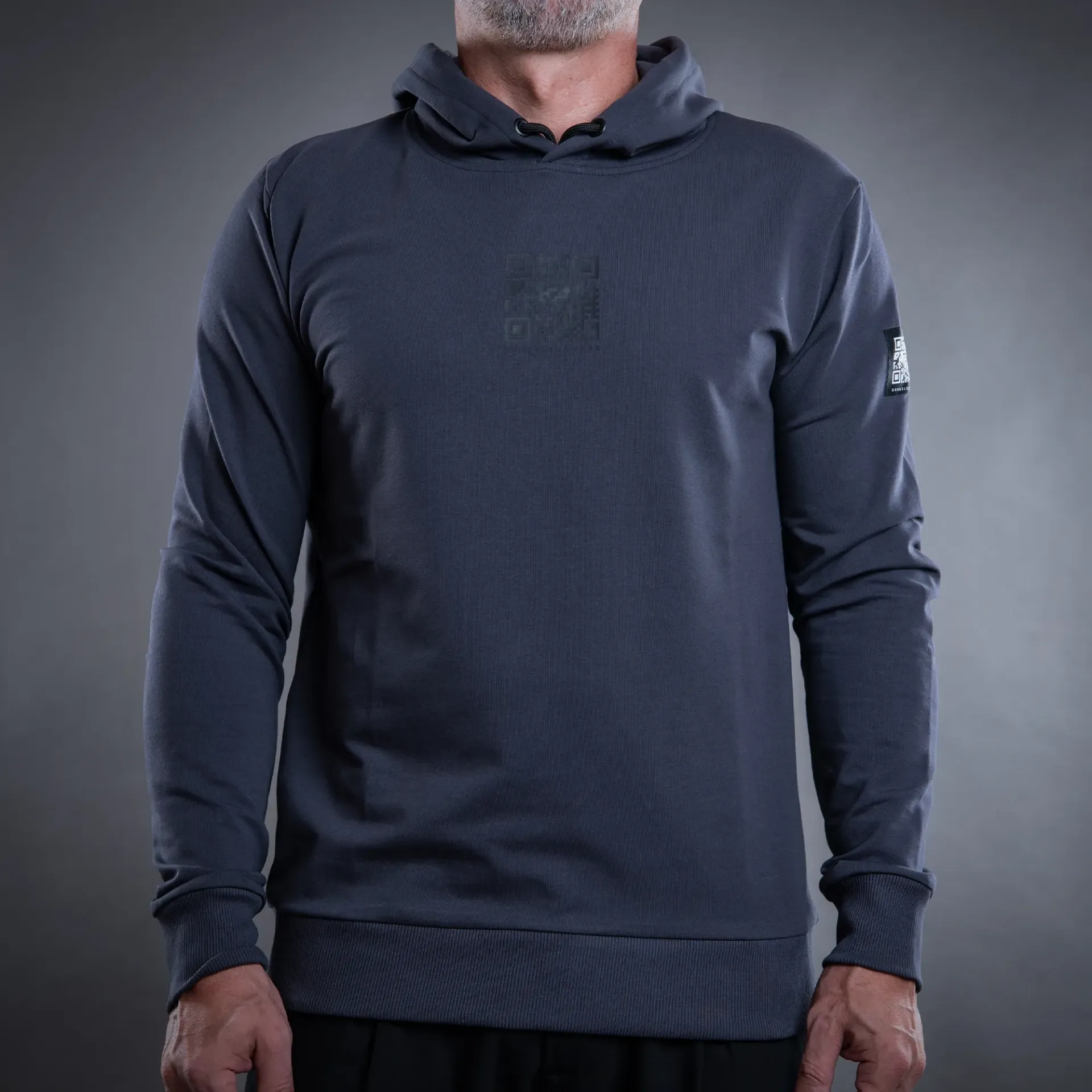 Hoody DS-3 QR asphalt (S)