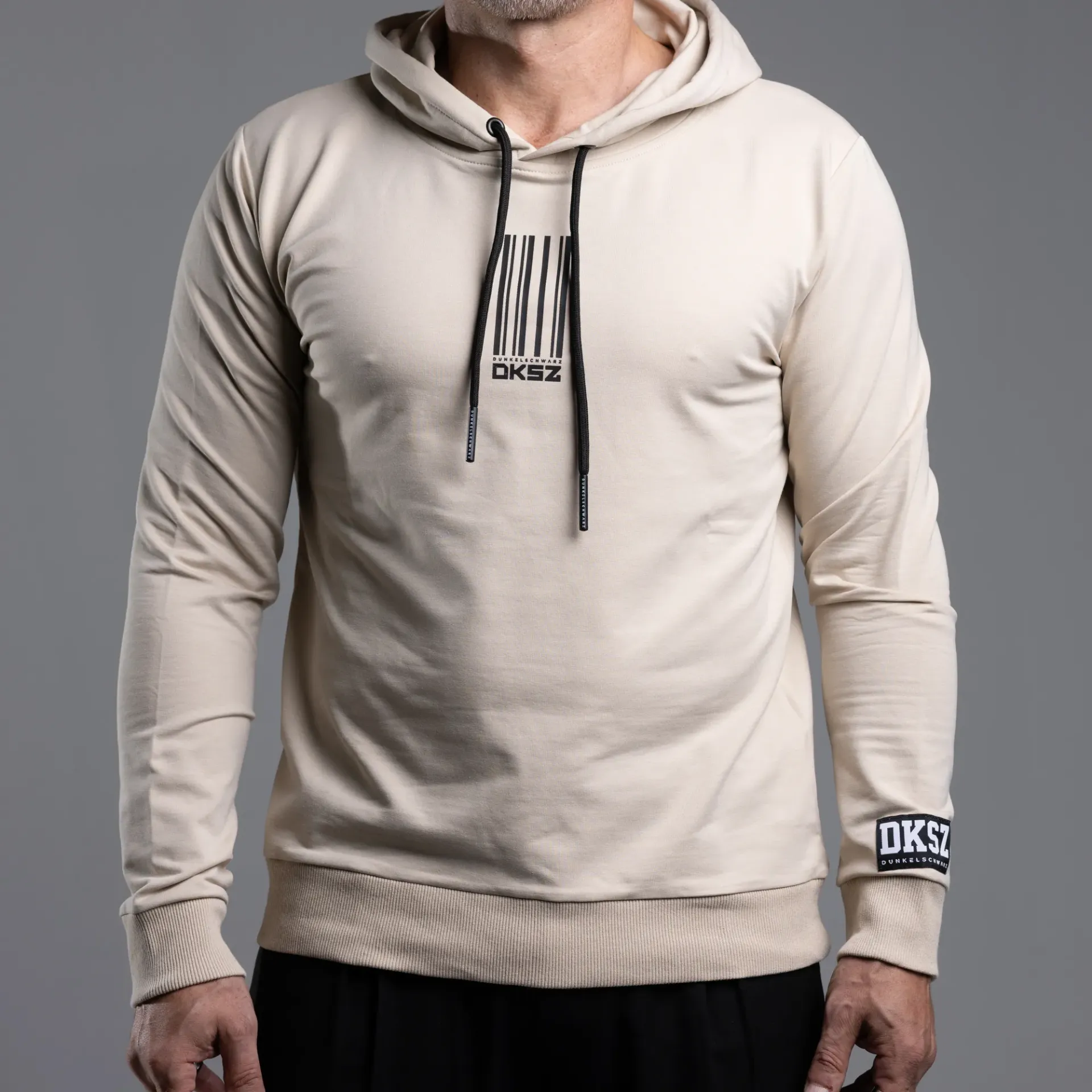 Hoody DS-3 LONGSTRIPES sand (S)