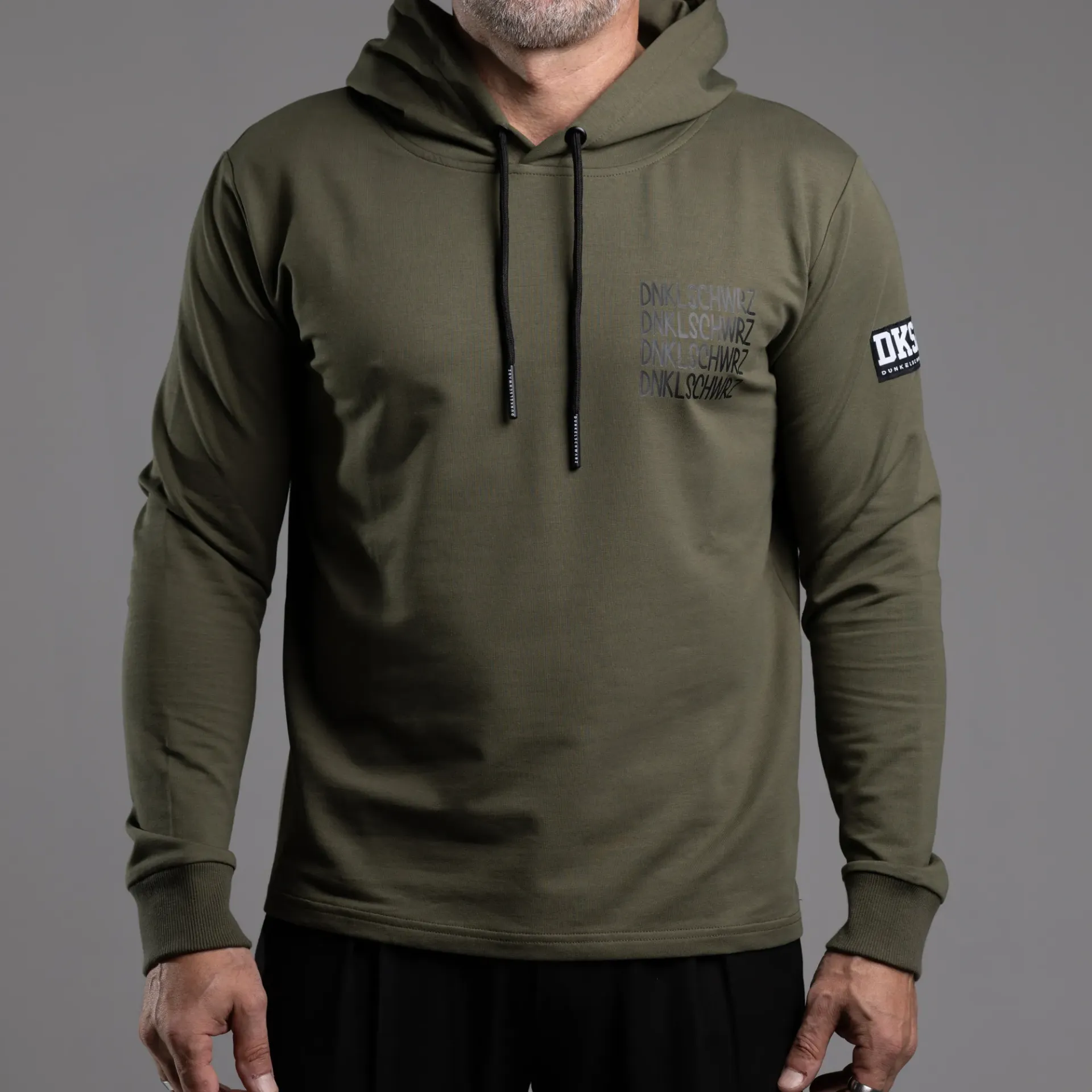 Hoody oversize DS-300 4LINES oliv (S)