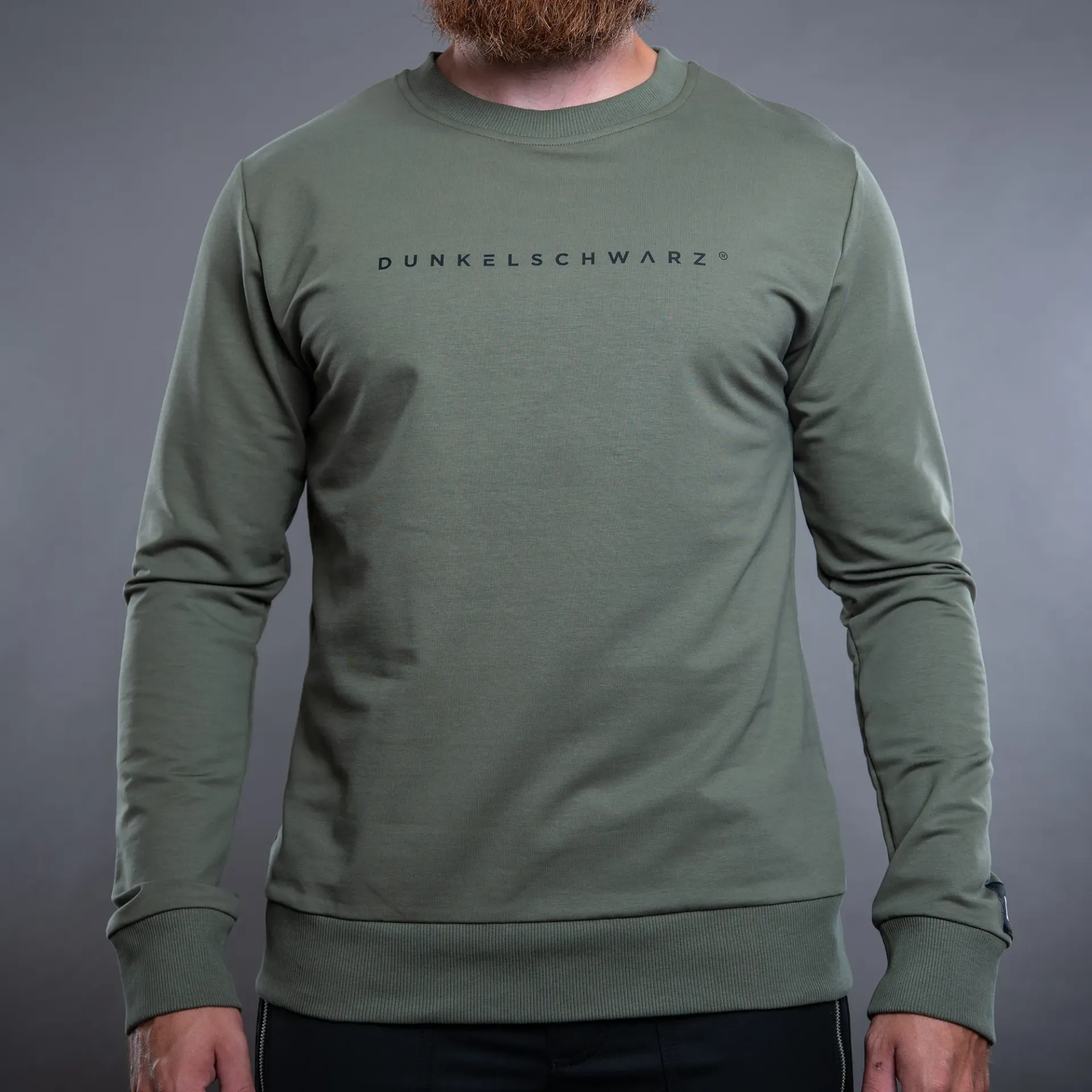 Sweatshirt DS-5 LOGO oliv (S)