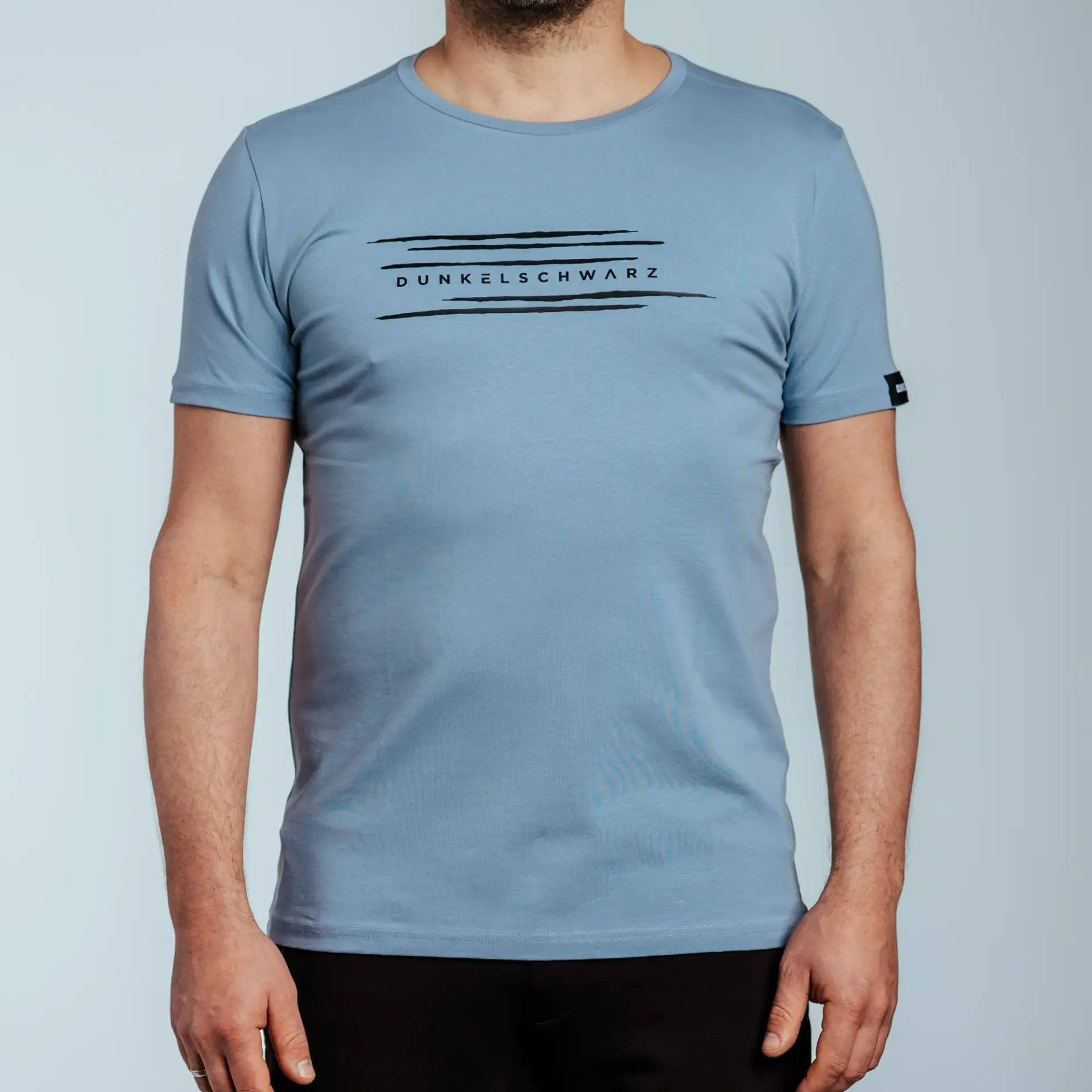 T-Shirt DS-1 LINES lightblue (S)