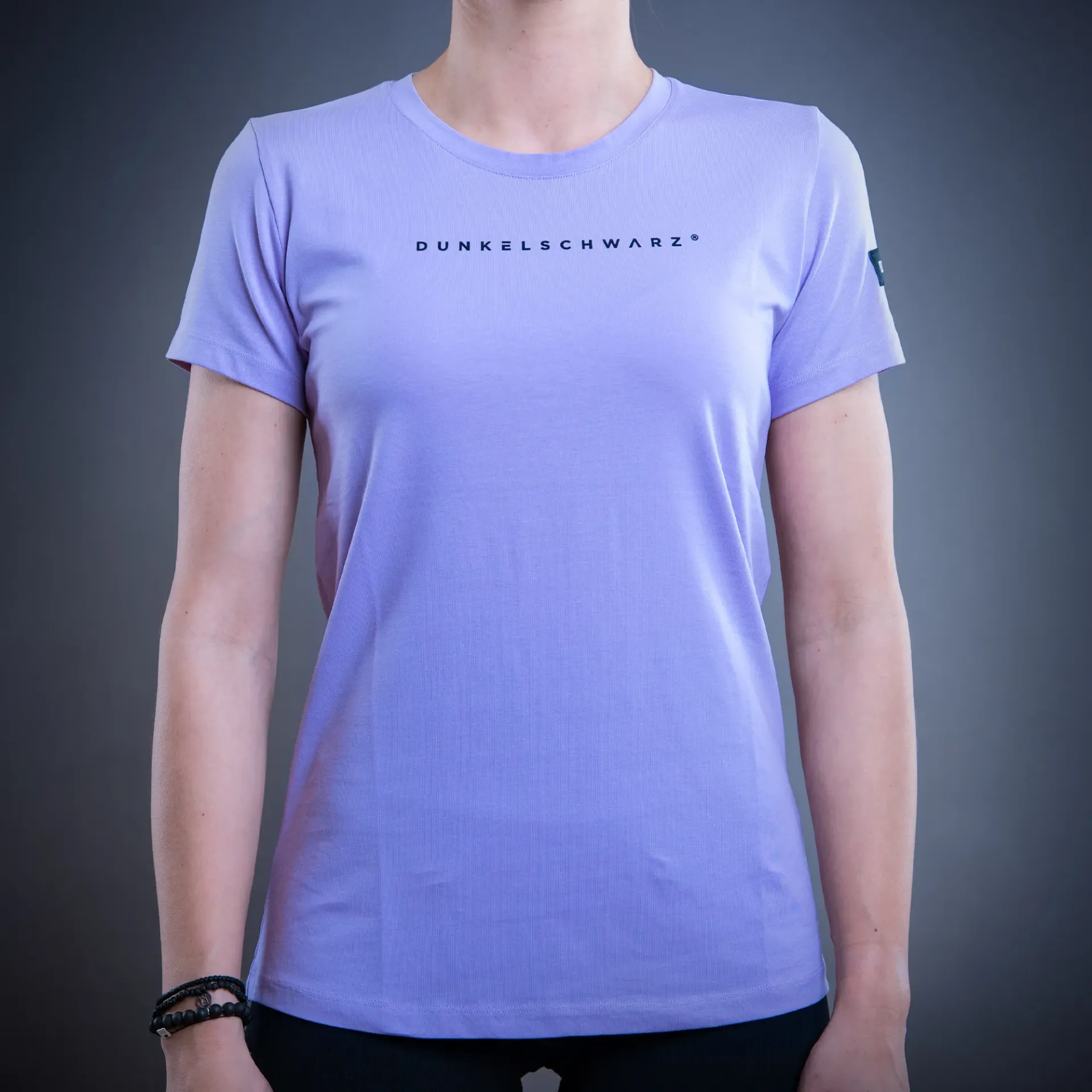 Da-T-Shirt W-1 LOGO lila (XS)
