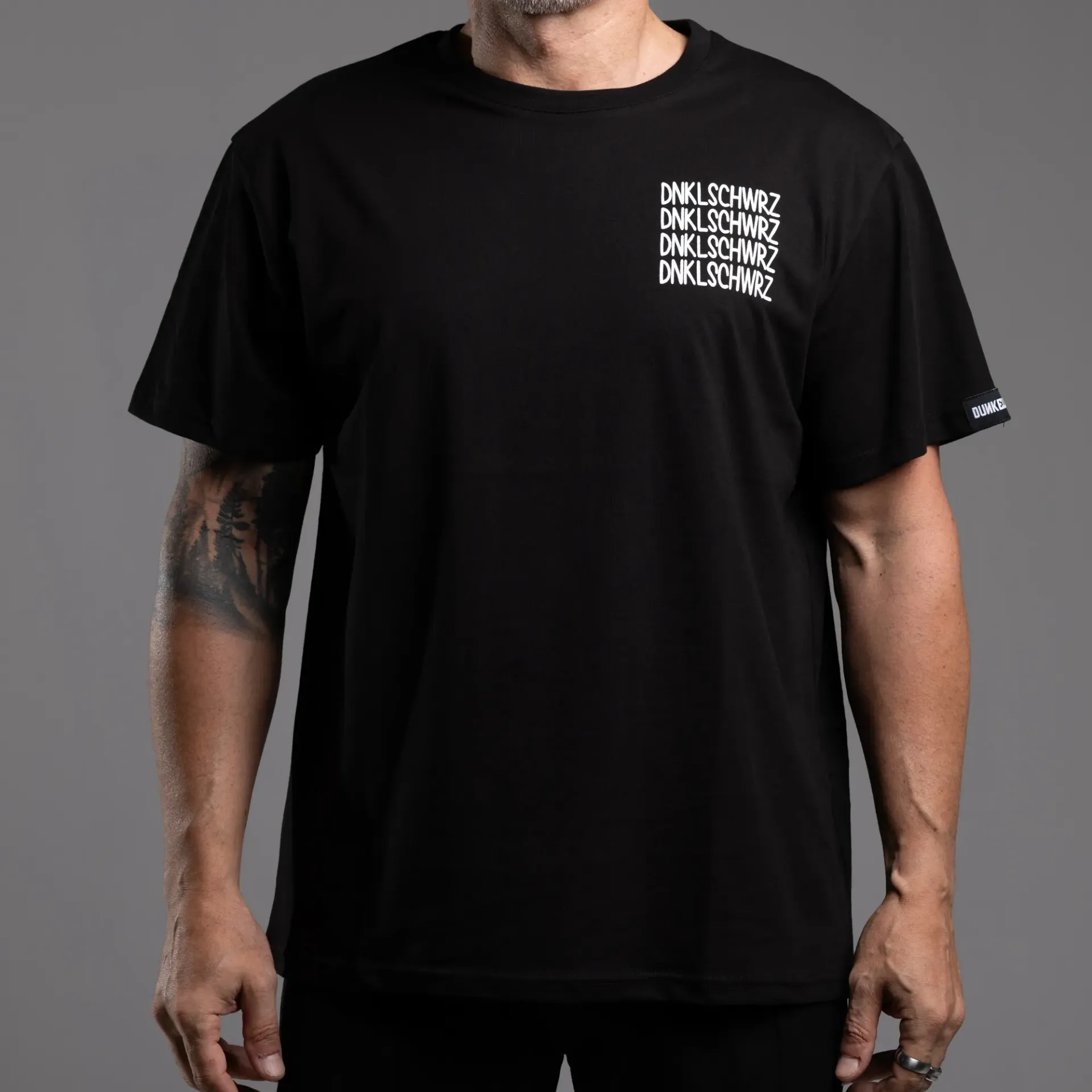 Oversize T-Shirt DS-100 4LINES black